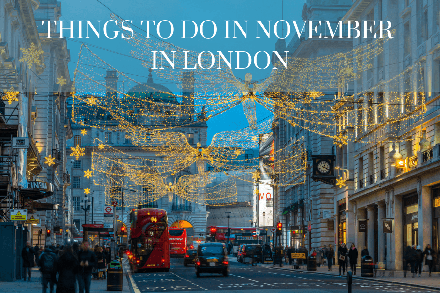 Things to do in November in London