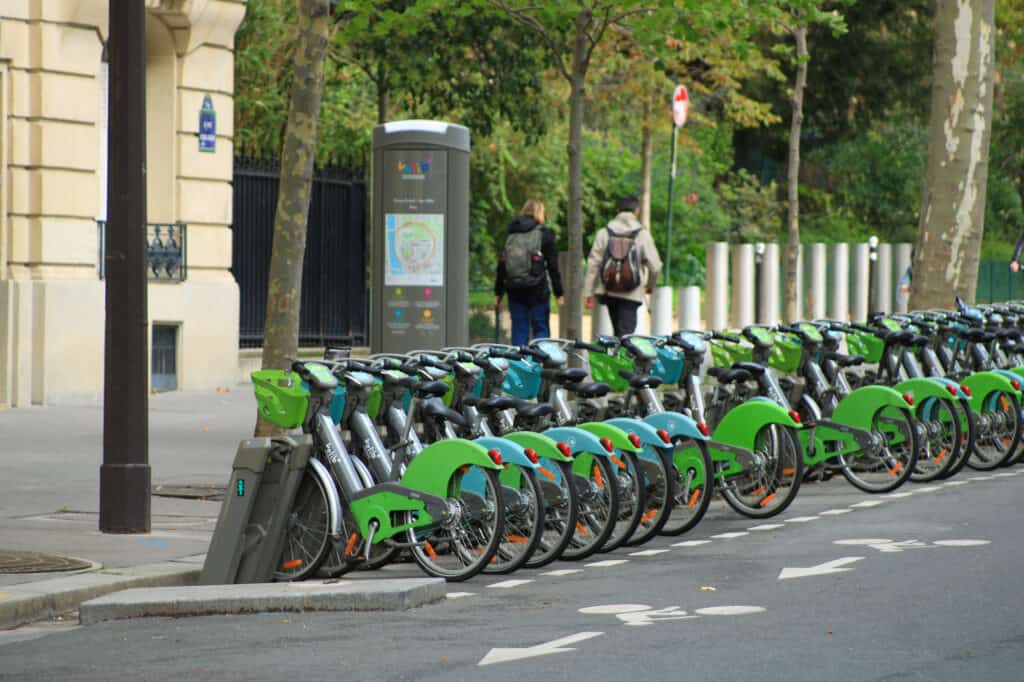 the Vélib Bike Service