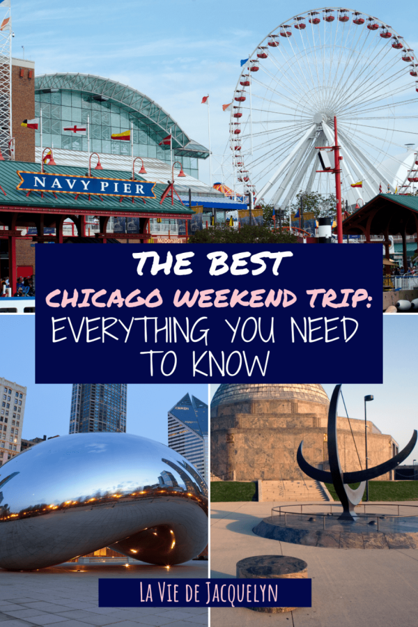 Chicago 3 day Itinerary
