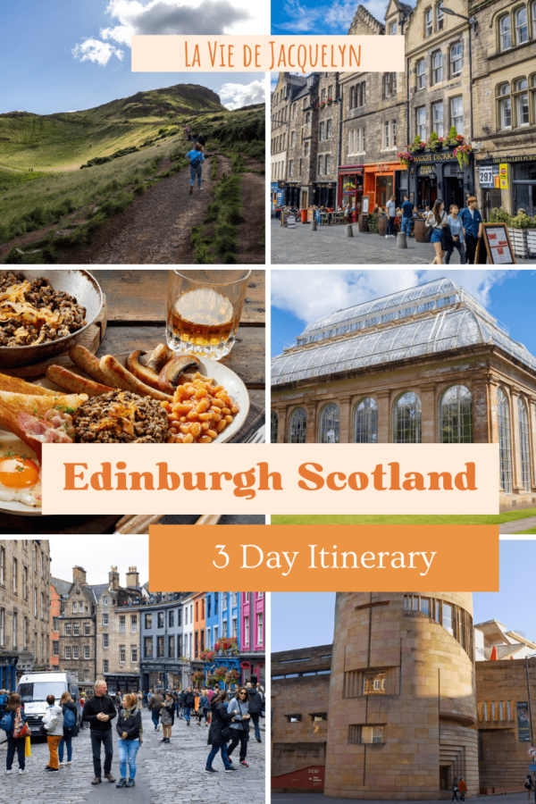 Edinburgh Itinerary