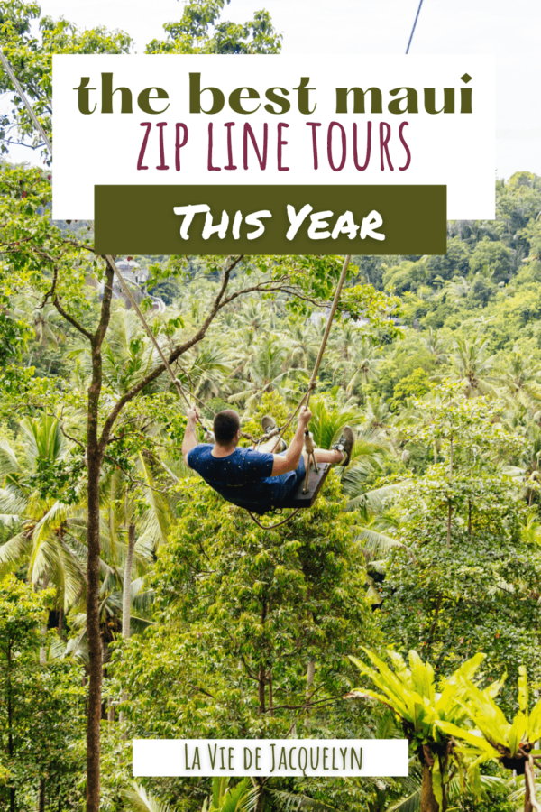 Maui Zip Line Tours